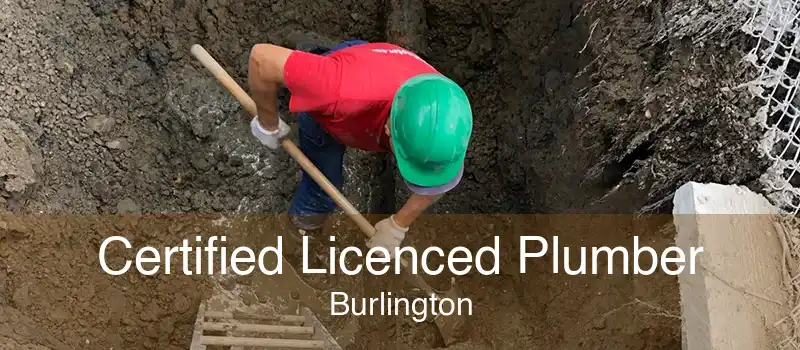 Certified Licenced Plumber Burlington