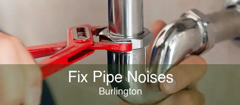 Fix Pipe Noises Burlington