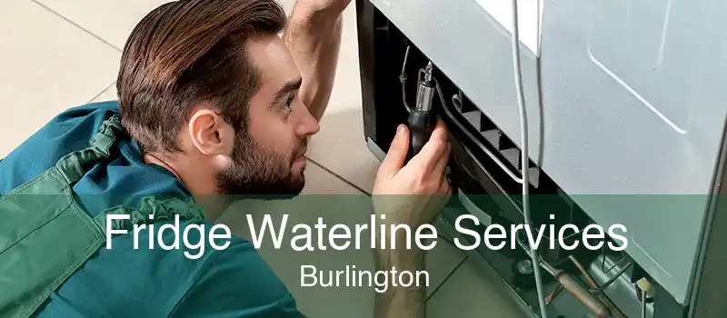 Fridge Waterline Services Burlington