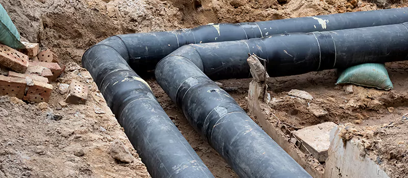 Residential Underground Pipe Replacement in Burlington