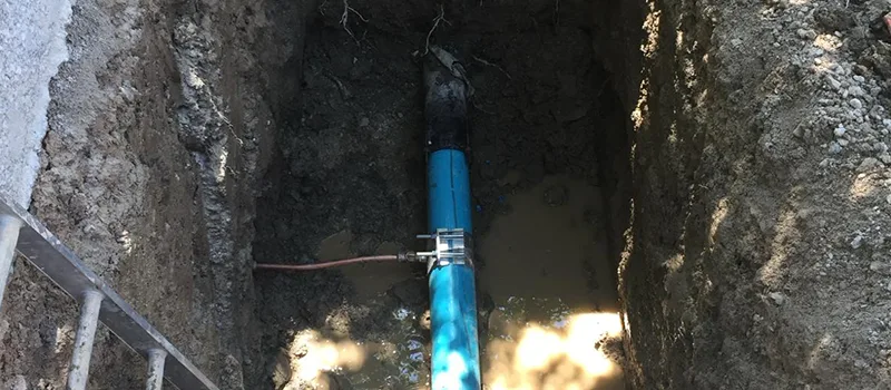 Underground Water Main Break Repair Experts in Burlington