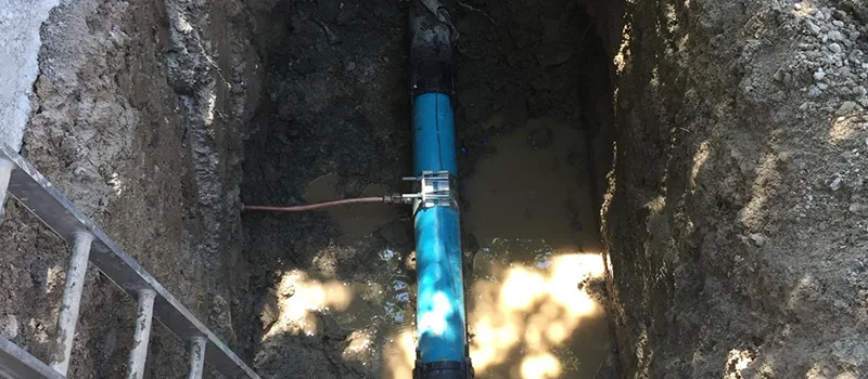 Drinking Water Pipe Repair in Burlington