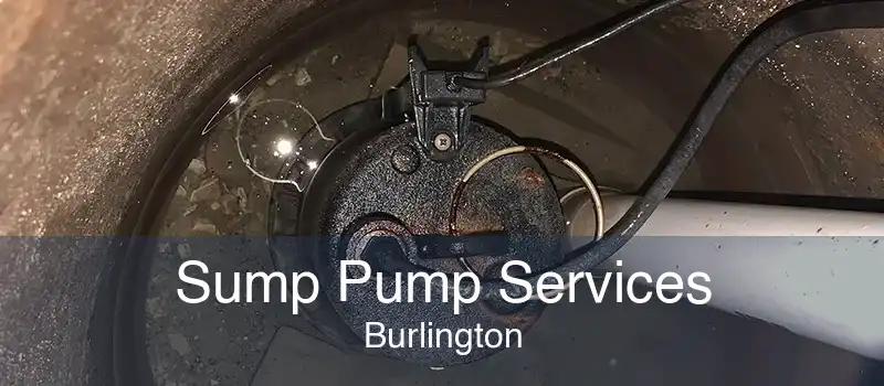 Sump Pump Services Burlington