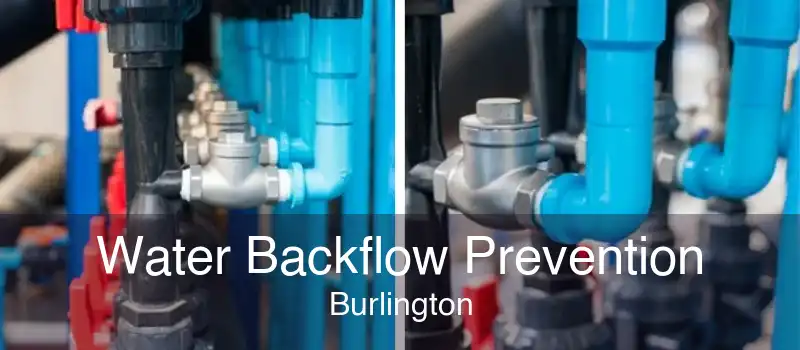 Water Backflow Prevention Burlington