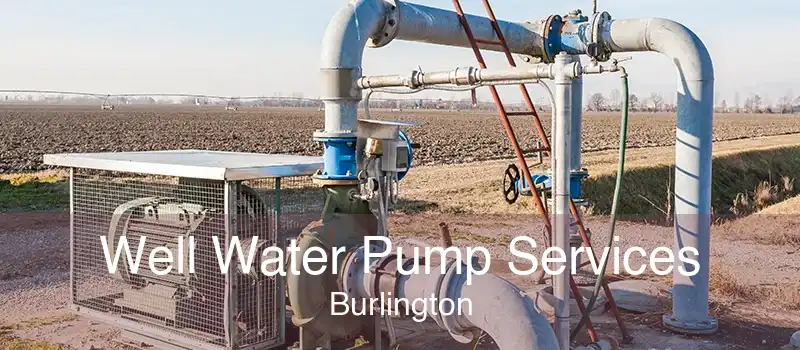 Well Water Pump Services Burlington