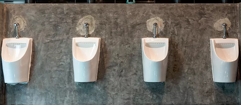 Wall-Mounted Urinal Installation in Burlington, Ontario