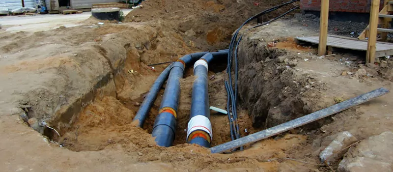 Main Water Line Installation in Burlington, Ontario