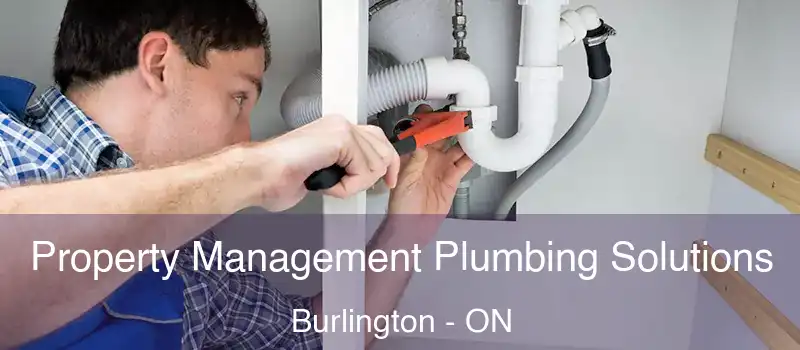  Property Management Plumbing Solutions Burlington - ON