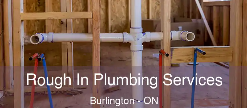  Rough In Plumbing Services Burlington - ON