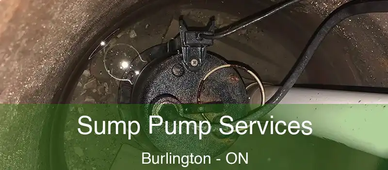  Sump Pump Services Burlington - ON